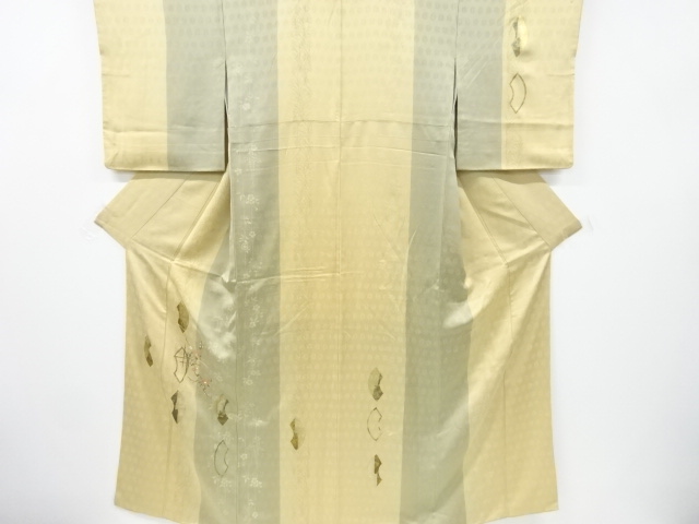 JAPANESE KIMONO / HOMONGI / EMBROIDERY / KINSAI / BY TOKYO MASUIWAYA
